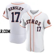 David Hensley Men's Houston Astros White Authentic 2022 World Series Champions Home Jersey