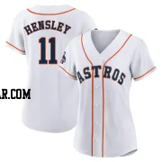 David Hensley Women's Houston Astros White Authentic 2022 World Series Champions Home Jersey