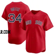 David Ortiz Men's Boston Red Sox Red Limited Alternate Jersey