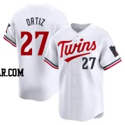 David Ortiz Men's Minnesota Twins White Limited Home Jersey