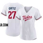 David Ortiz Women's Minnesota Twins White Authentic Home Jersey