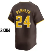 David Peralta Men's San Diego Padres Brown Limited Away Jersey