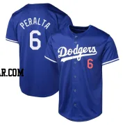 David Peralta Youth Los Angeles Dodgers Royal Limited Alternate Jersey