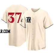 David Robertson Men's Texas Rangers Cream Replica 2023 City Connect Jersey