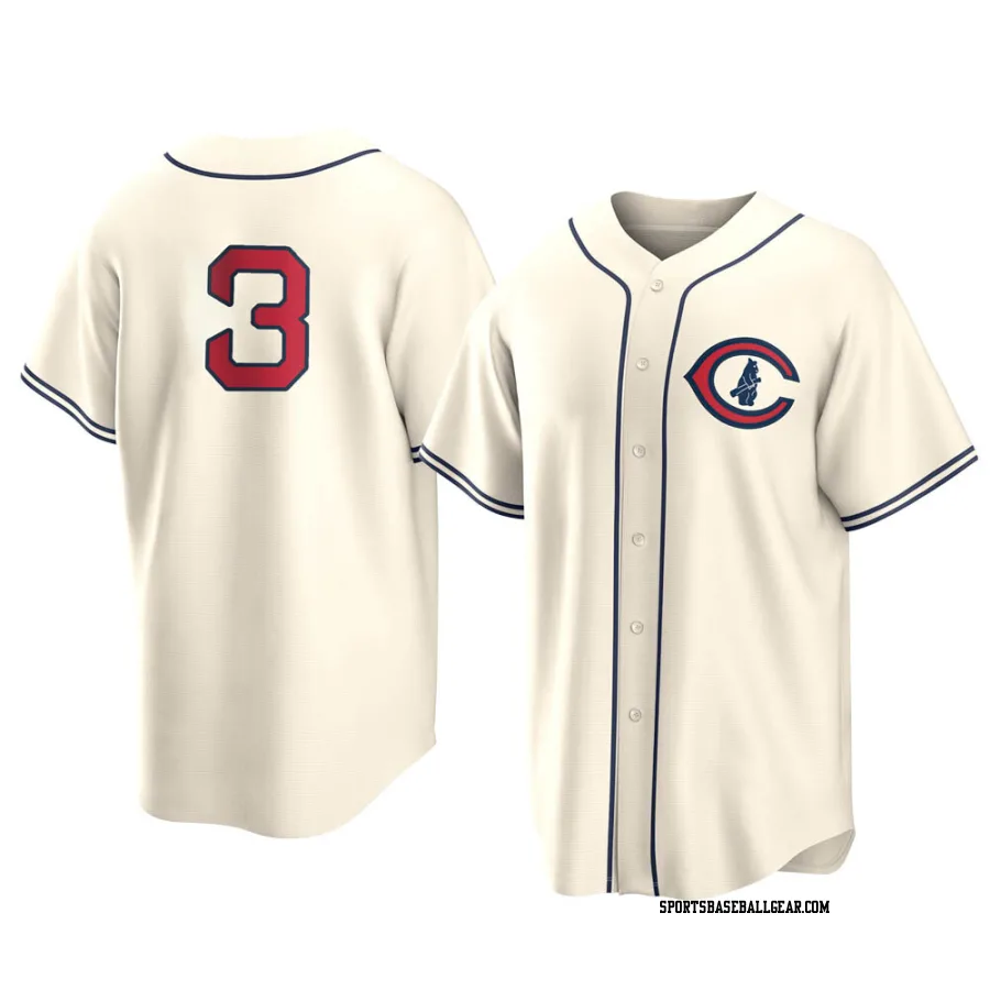 David Ross Men's Chicago Cubs Cream Replica 2022 Field Of Dreams Jersey