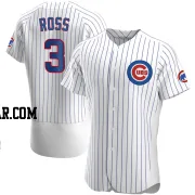 David Ross Men's Chicago Cubs White Authentic Home Jersey