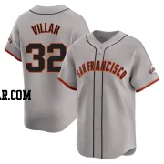 David Villar Men's San Francisco Giants Gray Limited Away Jersey