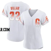 David Villar Women's San Francisco Giants White Replica 2021 City Connect Jersey