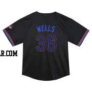 David Wells Toddler Toronto Blue Jays Black Limited 2024 City Connect Jersey