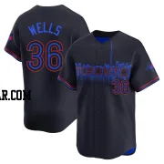 David Wells Youth Toronto Blue Jays Black Limited 2024 City Connect Jersey