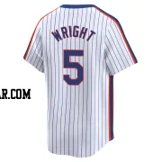 David Wright Men's New York Mets White Limited Cooperstown Collection Jersey