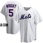 David Wright Men's New York Mets White Replica Home Jersey