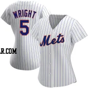 David Wright Women's New York Mets White Authentic Home Jersey