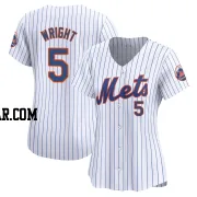 David Wright Women's New York Mets White Limited Home Jersey