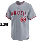 Davis Daniel Men's Los Angeles Angels Gray Limited Away Jersey