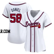 Davis Daniel Women's Atlanta Braves White Limited Home Jersey