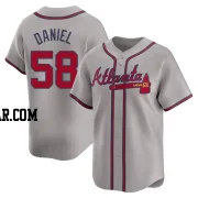 Davis Daniel Youth Atlanta Braves Gray Limited Away Jersey