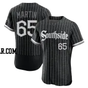 Davis Martin Men's Chicago White Sox Black Authentic 2021 City Connect Jersey