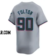 Daxton Fulton Men's Miami Marlins Gray Limited Road Jersey