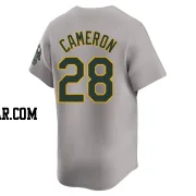 Daz Cameron Men's Oakland Athletics Gray Limited Away Jersey