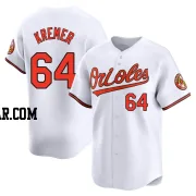 Dean Kremer Men's Baltimore Orioles White Limited Home Jersey