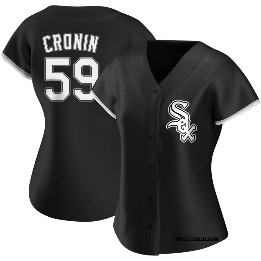 Declan Cronin Women's Chicago White Sox Black Authentic Alternate Jersey