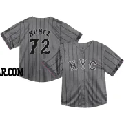 Dedniel Nunez Toddler New York Mets Limited Graphite 2024 City Connect Jersey