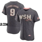 Dee Strange-Gordon Men's Washington Nationals Gray Authentic 2022 City Connect Jersey