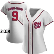 Dee Strange-Gordon Women's Washington Nationals White Replica Home Jersey