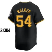 Deion Walker Men's Pittsburgh Pirates Black Limited Alternate Jersey