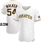 Deion Walker Men's Pittsburgh Pirates White Authentic Home Jersey