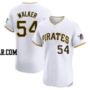 Deion Walker Men's Pittsburgh Pirates White Elite Home Jersey