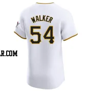 Deion Walker Men's Pittsburgh Pirates White Elite Home Jersey