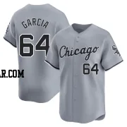 Deivi Garcia Men's Chicago White Sox Gray Limited Road Jersey