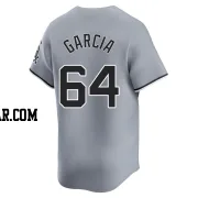 Deivi Garcia Men's Chicago White Sox Gray Limited Road Jersey