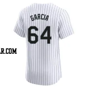 Deivi Garcia Men's Chicago White Sox White Elite Home Jersey