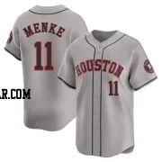 Denis Menke Men's Houston Astros Gray Limited Away Jersey