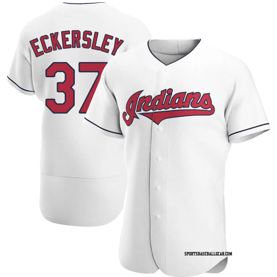 Dennis Eckersley Men's Cleveland Guardians White Authentic Home Jersey