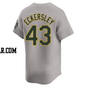 Dennis Eckersley Men's Oakland Athletics Gray Limited Away Jersey