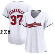 Dennis Eckersley Women's Cleveland Guardians White Limited Home Jersey