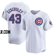 Dennis Eckersley Youth Chicago Cubs White Limited Home Jersey