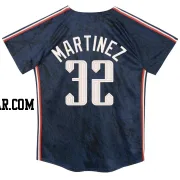 Dennis Martinez Toddler Cleveland Guardians Navy Limited Preschool & 2024 City Connect Jersey