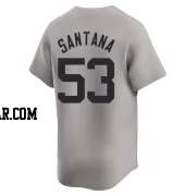 Dennis Santana Men's New York Yankees Gray Limited Away Jersey