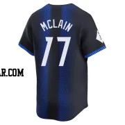 Denny McLain Men's Detroit Tigers Blue Limited 2024 City Connect Jersey