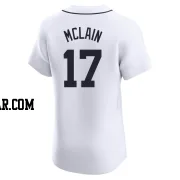 Denny McLain Men's Detroit Tigers White Elite Home Jersey