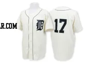 Denny McLain Men's Detroit Tigers White Replica Throwback Jersey