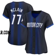 Denny McLain Women's Detroit Tigers Blue Limited 2024 City Connect Jersey