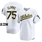 Denzel Clarke Youth Oakland Athletics White Limited Home Jersey