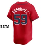 Dereck Rodriguez Men's Atlanta Braves Red Limited Alternate Jersey