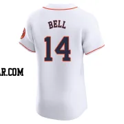 Derek Bell Men's Houston Astros White Elite Home Jersey